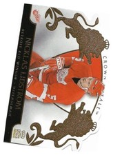 Nicklas Lidstrom #35 2002-03 Pacific Crown Royale Hockey Card NM-Mint