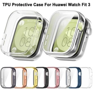 Bumper Screen Protector Smart Protective Shell TPU Case for Huawei Watch Fit 3 - Zdjęcie 1 z 18