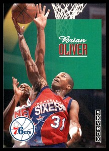 1992-93 SkyBox Brian Oliver Philadelphia 76ers #185