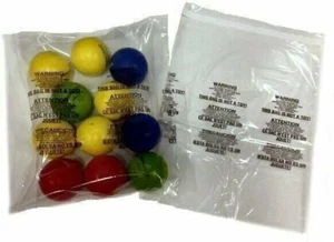 500 bolsas de polietileno transparentes de advertencia de asfixia de 8 x 18 auto-sellado envío gratuito - Imagen 1 de 1