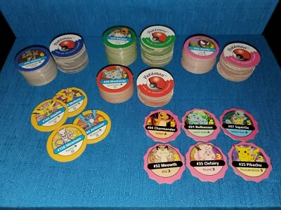 PICK YOUR PART 1999 Pokemon Master Trainer Board Game Chip Disc Pog - Image 1 of 4