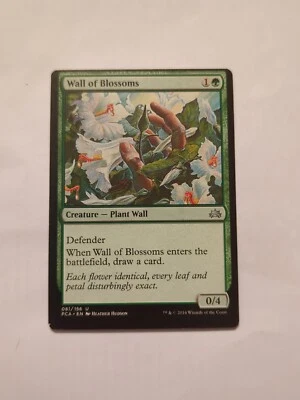 MISPRINT | MISCUT MTG Wall of Blossoms  - Planechase Anthology #81 - Image 1 of 2