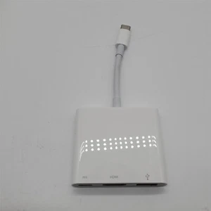 Apple - USB Type-C Digital AV Multiport Adapter - White - Afbeelding 1 van 3