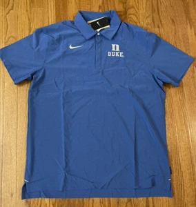 Men's Duke Blue Devils Nike Coach Sideline Performance Polo NWT XL - Picture 1 of 1