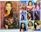 Bollywood Aishwarya Rai Bachchan 9 Post card Postcard + 1 Poster Lot Set India