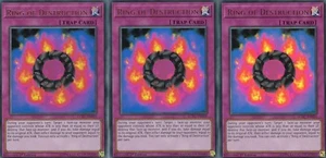 YUGIOH 3 X RING OF DESTRUCTION LCKC-EN050 LEGENDARY COLLECTION KAIBA - ULTRA - Picture 1 of 1