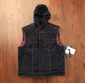First MFG Manufacturing Co Pulse Black Twill Vest Limited Edition XL NEW - Picture 1 of 17
