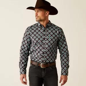 Ariat Men's Paige Fitted Shirt-53919 - Picture 1 of 4