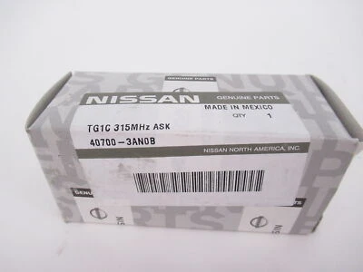 Sensor de sistema de monitoreo de presión de neumáticos genuino OEM Nissan 40700-3AN0B Foto 1 de 4