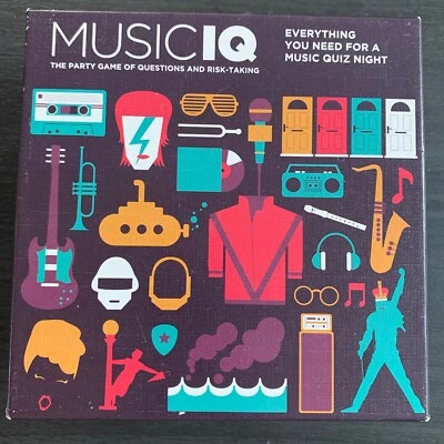 MUSIC IQ — PARTY GAME FOR MUSIC QUIZ NIGHT — Rock Trivia - Image 1 of 4