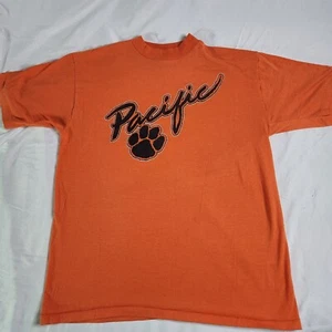 Vintage University Of The Pacific T-Shirt Sz XL Single Stitch 1980s - Picture 1 of 8