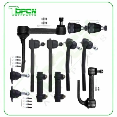 12pcs Complete Front Tie Rod Ends Ball Joints For 1994-1997-2000 Chevrolet Astro Foto 1 de 4