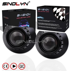 For BMW 3 Series E46 Halogen Headlight 2.5 inch MH1 HID Bi-xenon Projector Lens - Picture 1 of 10