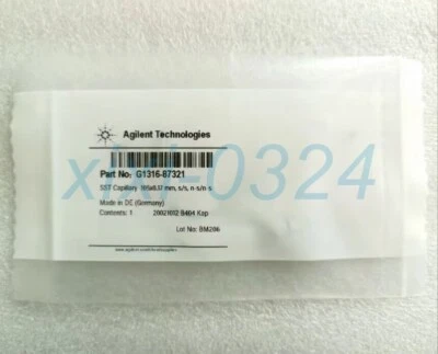 1pcs NEW  Agilent  G1316-87321  Stainless steel capillary tube DHL shipping - Image 1 of 3