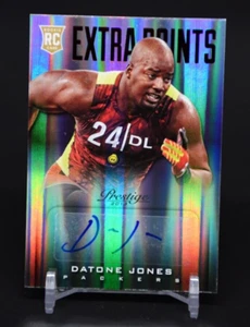 Datone Jones 2013 Prestige Extra Points Blue Auto Rookie UCLA Green Bay Packers - Picture 1 of 2