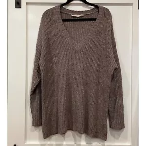 Soft Surroundings V-Neck Pullover Sweater - Size 1X - Picture 1 of 4