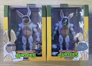 Bebop And Rocksteady Bunny Suit Lootcrate Exclusive NECA TMNT Figures MISB - Picture 1 of 10