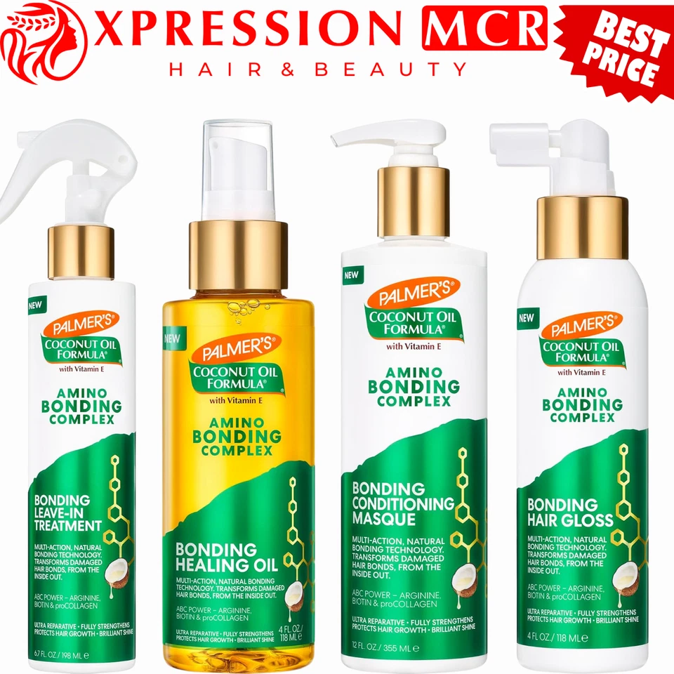 Fórmula de óleo de coco Palmer's produtos complexos de ligação aminoácidos gama completa vendedor do Reino Unido - Imagem 1 de 1