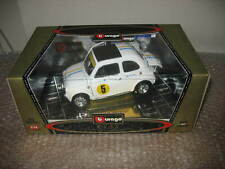 BURAGO FIAT 500 ABARTH 1:16 GOLD COLLECTION MADE IN ITALY