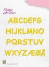 Alphabet (A-Z) Punching Stencil - Shape Dies by Nellie Snellen (SD037)