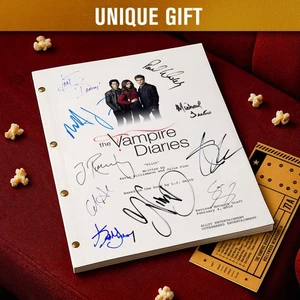 THE VAMPIRE DIARIES / Pilot (2009–2017) signed Film Drehbuch Skript Autogramm - Bild 1 von 9