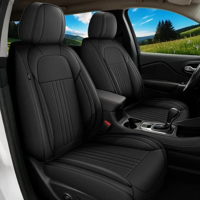 For Volvo XC60 2010-2017 Front Rear Faux Leather Seat Cover (2/5 Seats） - Изображение 1 из 2