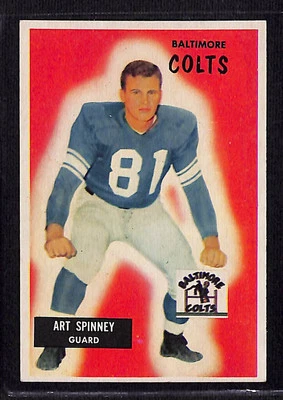 1955 Bowman #107 Art Spinney - EX/NM - Set Break! - Image 1 of 2