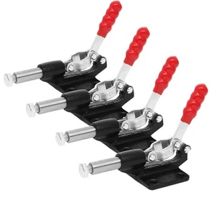 4 Stück Push Pull verstellbare Knebelklemme Schnellspanner Handwerkzeug für Holzbearbeitung - Bild 1 von 6