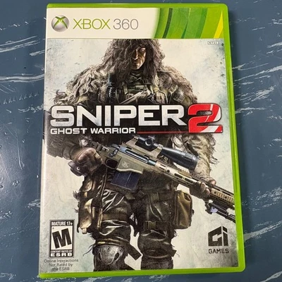 Sniper: Ghost Warrior 2 (Microsoft Xbox 360, 2013) en caja original Foto 1 de 4