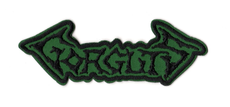 Gorguts Sew-on Patch | Canadian Technical Death Avant-Garde Metal Band Logo