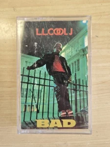 LL COOL J "BAD" BIGGER AND DEFFER Cassette Tape 1987 Rap Hip-Hop Rare - Picture 1 of 1
