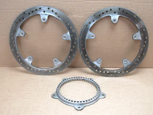 BMW S1000RR 2015 18,306 miles front brake disc rotors pair (10046) - Picture 1 of 16