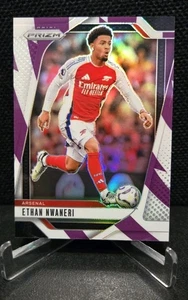 Prizm Premier League 2024-25 - Ethan Nwaneri #31 rayas púrpuras y blancas /92 - Imagen 1 de 3