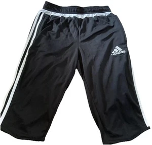 Adidas Athletic Elastic Waisted Capri Pants Size L 13-14Y - Picture 1 of 22