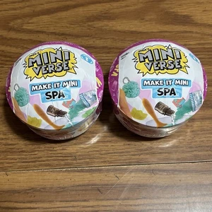 Lot of 2 MGA's Mini Verse Make It Mini Spa, Series 1, NIP, Ages 8+ - Picture 1 of 3