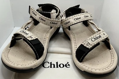 Sandalias Teva x Chloé Hurricane XLT2 Talla 8 Nuevas En Caja *Artículo En EE. UU.* Blanco Negro Foto 1 de 4