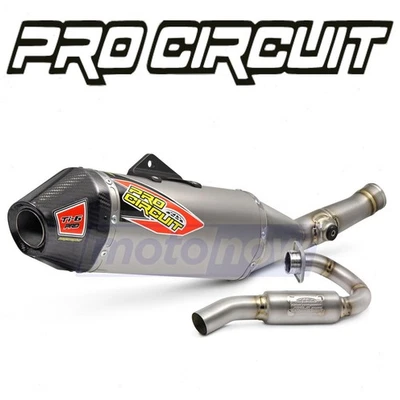 Pro Circuit Ti-6 Pro Full System for 2016-2018 Kawasaki KX450F - Exhaust pu Foto 1 de 4