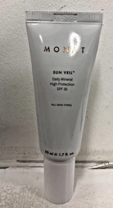 Monat Sun Veil Sonnencreme LSF 30 täglich Feuchtigkeitsschleier 1,7 flüssige Unzen 50 ml - abgelaufen 11/2022 - Bild 1 von 4