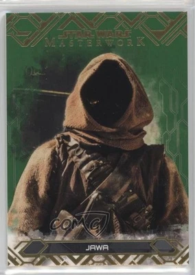 2017 Topps Star Wars Masterwork Green /99 Jawa #53 z7j - Image 1 of 3