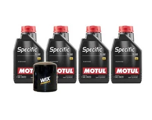 4L Motul SPECIFIC 5122 0W20 Wix Filter Motor Oil Change Kit API SM - Picture 1 of 1