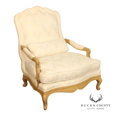 Baker Furniture French Louis XV Style Fauteuil Armchair - Image 1 of 4