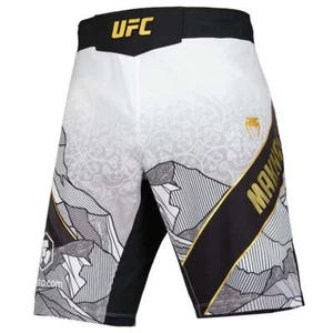 Venum UFC Unrivaled Islam Makhachev Men's Fight Shorts - White/Black - Picture 1 of 4