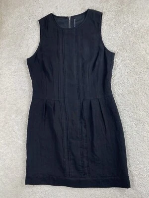 Vestido Tótem W118 By Walter Baker Talla L Negro Sin Mangas Cóctel Fiesta Carrera Foto 1 de 4