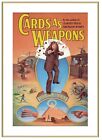 RICKY JAY CARDS AS WEAPONS FRAMED POSTER REPRINT / Magic Poster Reprint