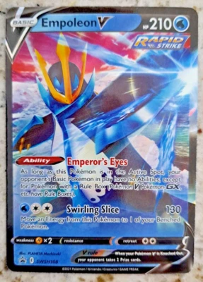 Empoleon V SWSH108 SWSH: Sword & Shield Promo Cards Holo NM - Image 1 of 2