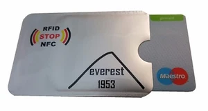 everest1953 RFID NFC Blocker Ausweis Bankdaten Schutzhülle Kreditkartenhülle - Bild 1 von 2