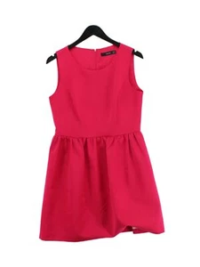 Hallhuber Women's Midi Dress UK 14 Pink 100% Polyester A-Line - Picture 1 of 5