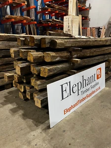Reclaimed Oak Beams (Late 19th Century) 2m+ -OUT OF STOCK - Picture 1 of 7