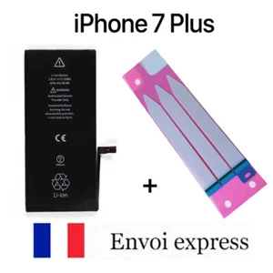 Batterie interne IPHONE 7 PLUS neuve + Adhésif - 2900 mAh NEW battery + 7P - Photo 1 sur 1