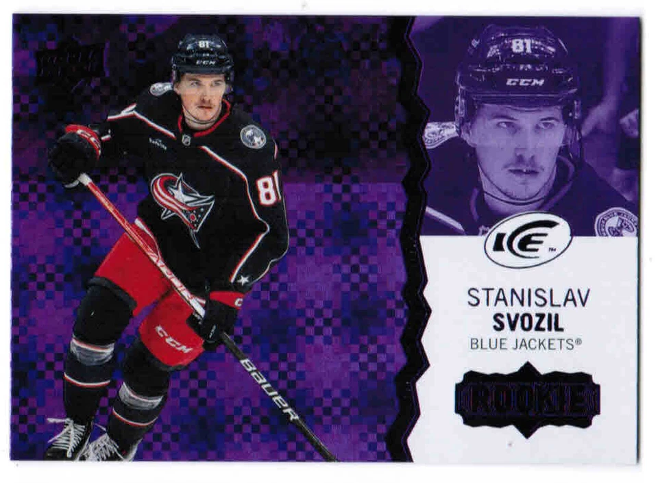 23/24 2023 UPPER DECK UD ICE HOCKEY BASE ROOKIE PURPLE CARDS 101-150 U-Pick List - Image 1 of 1